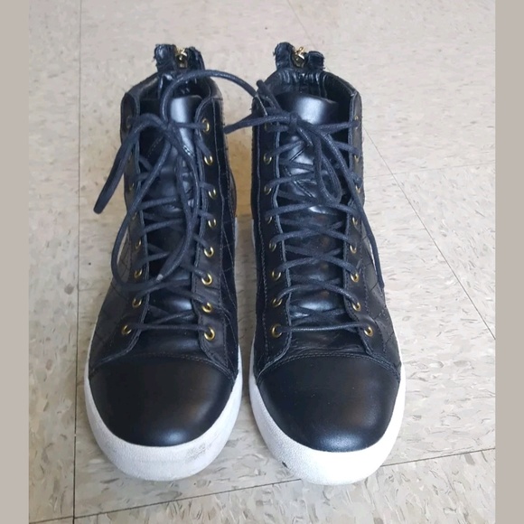 Diesel Black Gold Other - DIESEL Diamond Tempus High Tops Men's size 10